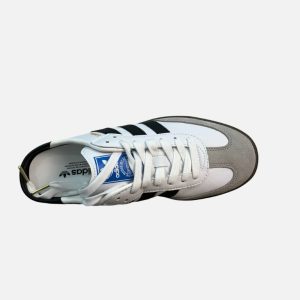Adidas Samba OG Cloud White Black Sneakers | Fragment Clothing - View 2