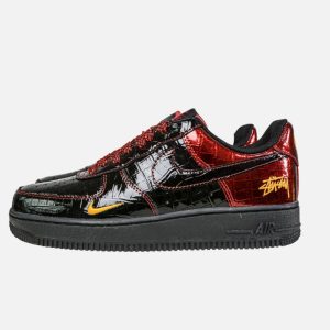 Nike Air Force 1 Low Custom 'Stüssy Crocodile Leather' Edition | Fragment Clothing