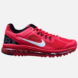 Nike Air Max 2013 University Red Black White Running Shoes | Fragment Clothing