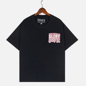 Glo Gang "Glory Boyz" Graphic T-Shirt – Black | Fragment Clothing