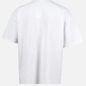 Acne Studios White Pink Stockholm 1996 T-Shirt | Fragment Clothing - View 2