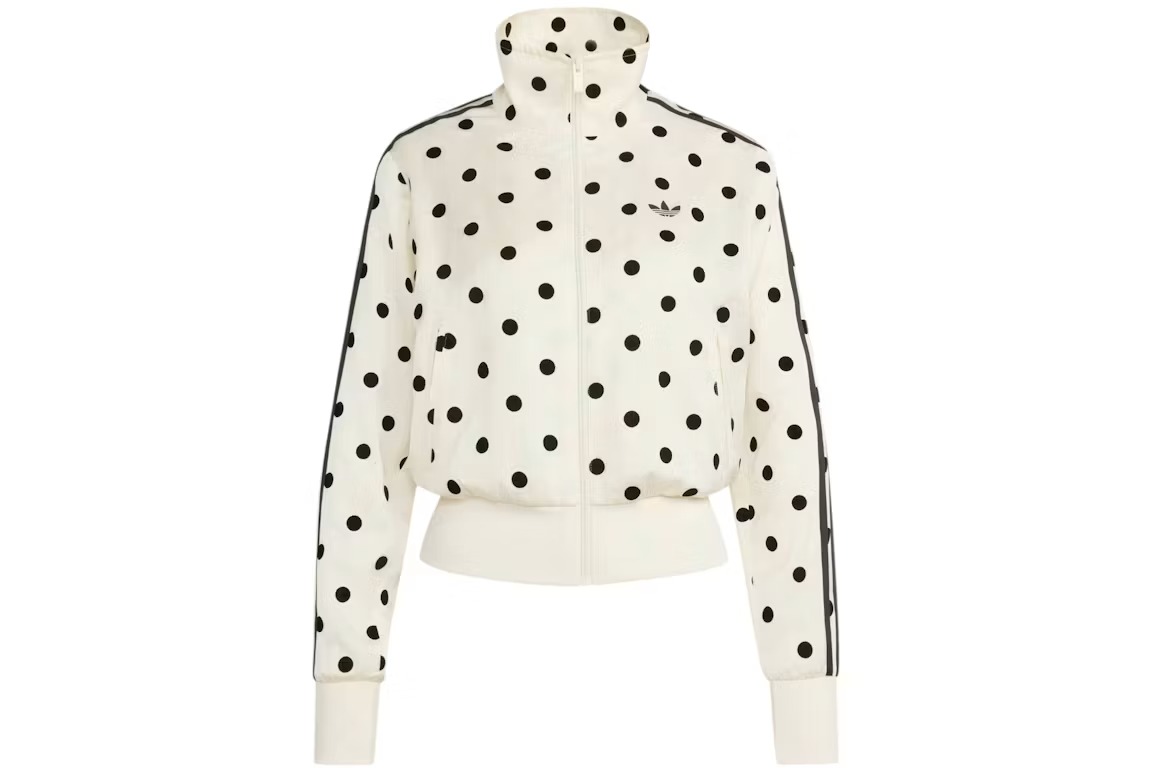 adidas Women's Satin Polka Dots TT Track Jacket AUTO-DRAFT | Fragment Clothing