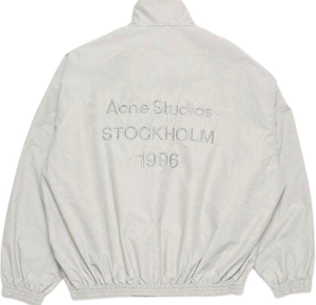 Acne Studios White High-Neck 1996 Windbreaker Jacket Acne Studios White High-Neck 1996 Windbreaker Jacket | Fragment Clothing