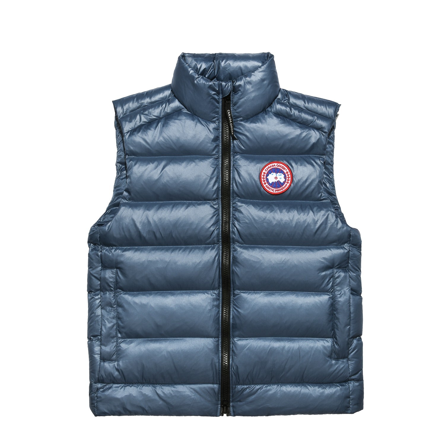 Canada Goose Slate Blue Crofton Down Puffer Vest Canada Goose Slate Blue Crofton Down Puffer Vest | Fragment Clothing