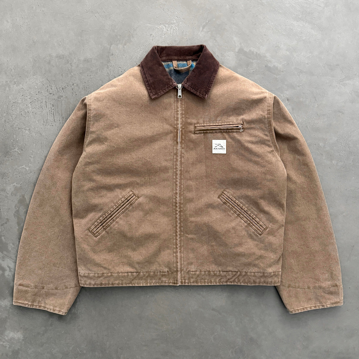 Akimbo Layton Jacket - Brown (1) Akimbo Layton Jacket - Brown | Fragment Clothing