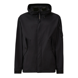 C.P Company Dark Blue Shell-R Goggle Lens Jacket | Fragment Clothing