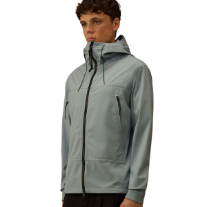 C.p Company Silver Blue Shell R Goggle Jacket (2) | Fragment Clothing