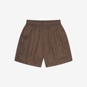 Cole Buxton Brown Swim Shorts | Fragment Clothing