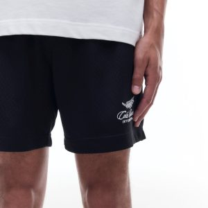 Cole Buxton International Mesh Black Shorts (3) | Fragment Clothing