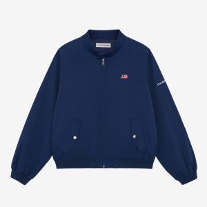 Cole Buxton Rodeo Bomber Navy Blue Jacket | Fragment Clothing