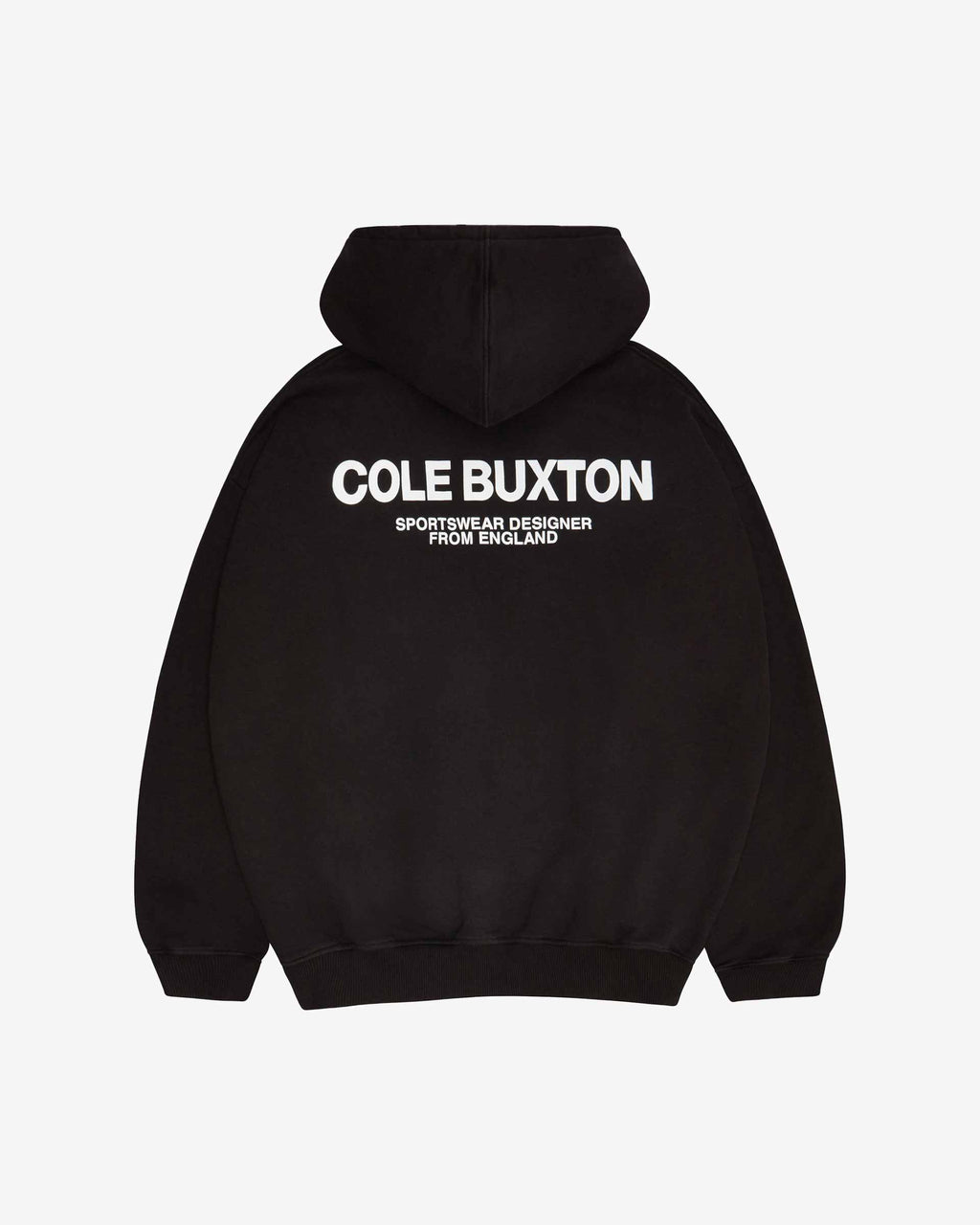 Cole Buxton Sportswear Black Hoodie (3) Cole Buxton Sportswear Black Hoodie | Fragment Clothing