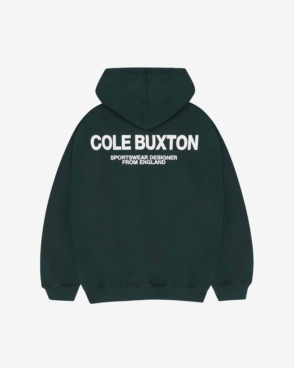 Cole Buxton Sportswear Forest Green Hoodie (2) Cole Buxton Sportswear Forest Green Hoodie | Fragment Clothing