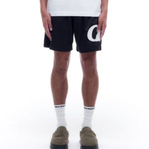 Cole Buxton Star Mesh Black Shorts | Fragment Clothing - View 2