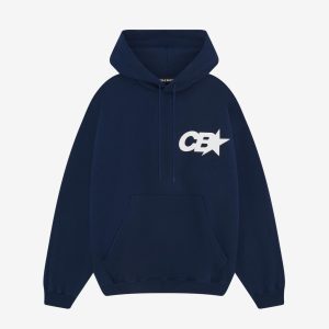 Cole Buxton Star Racing Navy Blue Hoodie (2) | Fragment Clothing