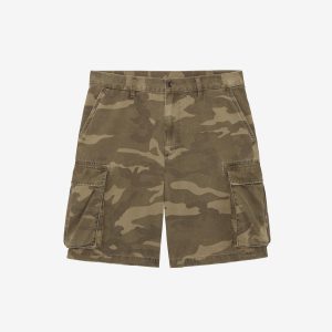 Cole Buxton Surplus Washed Camo Cargo Shorts | Fragment Clothing