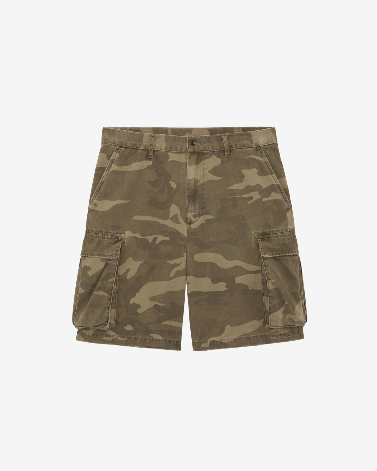 Cole Buxton Surplus Washed Camo Cargo Shorts (4) Cole Buxton Surplus Washed Camo Cargo Shorts | Fragment Clothing