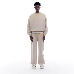 Cole Buxton Washed Sand Sun Fade Sweatpants (3) | Fragment Clothing