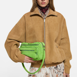 Camero Party Suede Bag Apple Green | Fragment Clothing - View 2