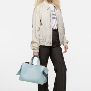 Musubi leather tote Sky Blue | Fragment Clothing - View 2