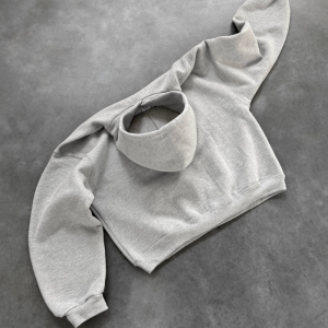 HOODIE - HEATHER GREY