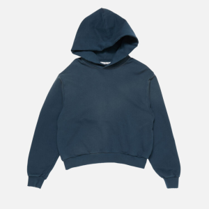 Fleece logo hoodie Deep Blue | Fragment Clothing