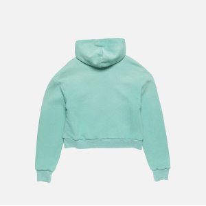 Sprayed zip hoodie Mint Green | Fragment Clothing - View 2