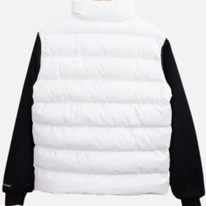 Canada Goose White/Black HyBridge Quilted Down Jacket | Fragment Clothing