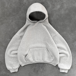 HOODIE - HEATHER GREY WHITE | Fragment Clothing
