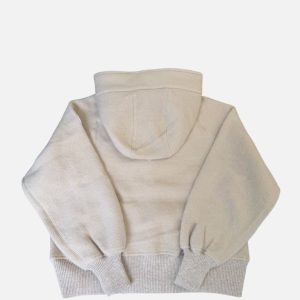 Canada Goose Beige White Disc Wool Fleece Jacket | Fragment Clothing