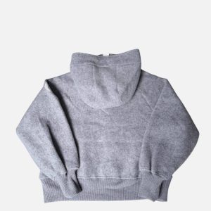 Canada Goose Grey White Disc Wool Fleece Jacket | Fragment Clothing