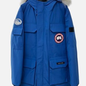 Canada Goose Royal Blue Expedition Down Parka Jacket | Fragment Clothing