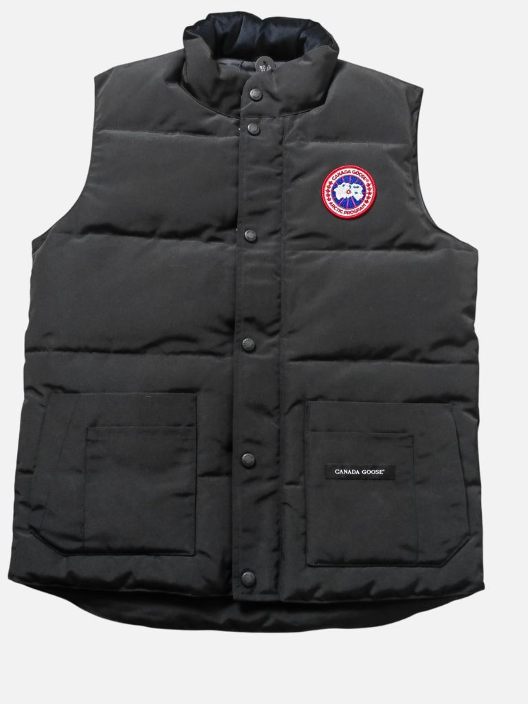 Canada Goose Black Freestyle Crew Puffer Vest Canada Goose Black Freestyle Crew Puffer Vest | Fragment Clothing