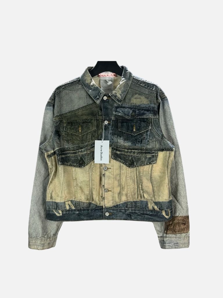 Acne Studios Orset Multi-Wash Panelled Denim Jacket Acne Studios Orset Multi-Wash Panelled Denim Jacket | Fragment Clothing