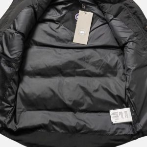 Canada Goose Black Freestyle Crew Puffer Vest | Fragment Clothing