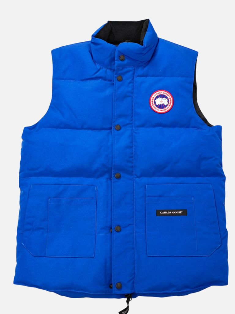 Canada Goose Royal Blue Freestyle Crew Puffer Vest Canada Goose Royal Blue Freestyle Crew Puffer Vest | Fragment Clothing