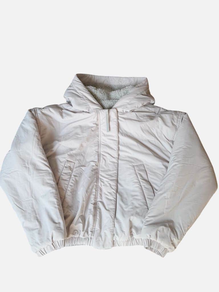 Canada Goose Light Beige Sherpa-Lined Canada Goose Light Beige Reversible Sherpa-Lined Bomber Jacket | Fragment Clothing
