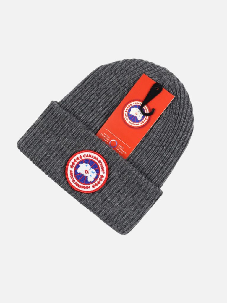 Canada Goose Charcoal Knit Toque Beanie Canada Goose Charcoal Knit Toque Beanie | Fragment Clothing