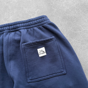 STRAIGHT-LEG SWEATPANTS - NAVY BLUE