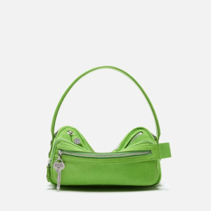 Camero Party Suede Bag Apple Green | Fragment Clothing