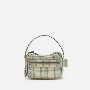 Camero Kit check crossbody bag Grey | Fragment Clothing