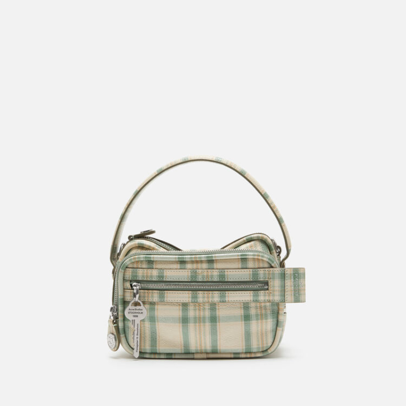Camero Kit check crossbody bag Grey Camero Kit check crossbody bag Grey | Fragment Clothing