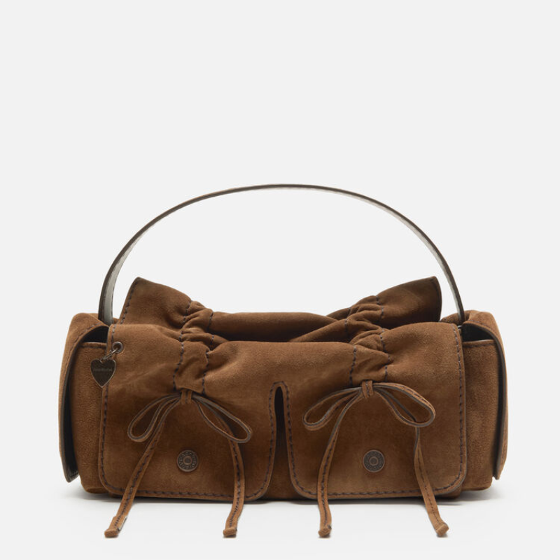 Multipocket suede shoulder bag Brown Multipocket suede shoulder bag Brown | Fragment Clothing