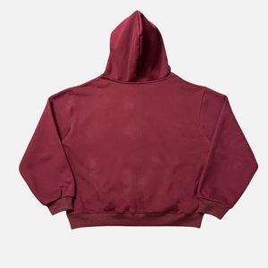 Akimbo Club Maroon Full-Zip Hoodie | Fragment Clothing