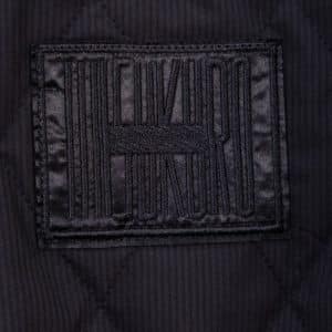 EVISU Embroidered Seagull Denim Jacket Black