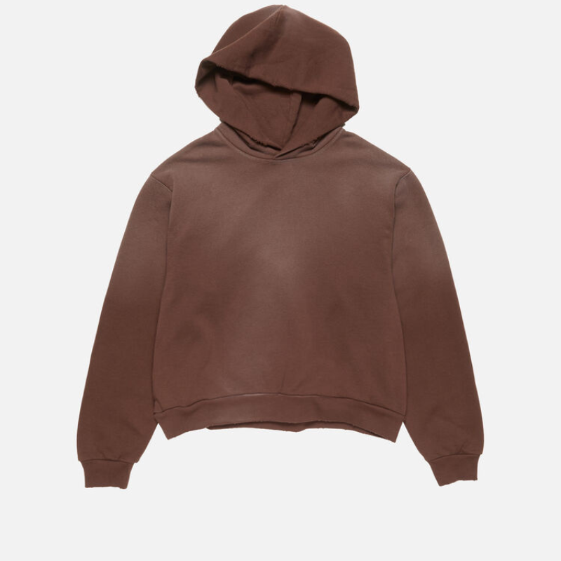 Fleece logo hoodie Chocolate Brown Fleece logo hoodie Chocolate Brown | Fragment Clothing