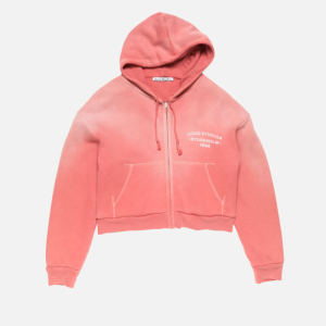 Sprayed zip hoodie Red | Fragment Clothing