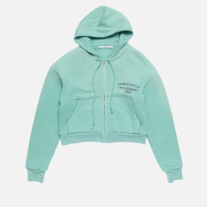 Sprayed zip hoodie Mint Green | Fragment Clothing