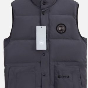 Canada Goose Charcoal Grey Freestyle Crew Puffer Vest | Fragment Clothing