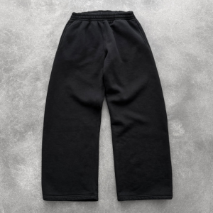 STRAIGHT-LEG SWEATPANTS - BLACK GREY | Fragment Clothing