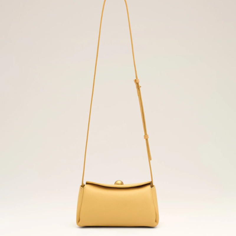 Mini yellow cow leather Carrousel bag Golden Mini yellow cow leather Carrousel bag Golden | Fragment Clothing